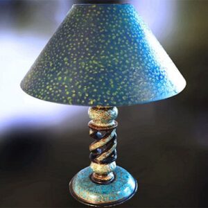 Papier Mache Lamp
